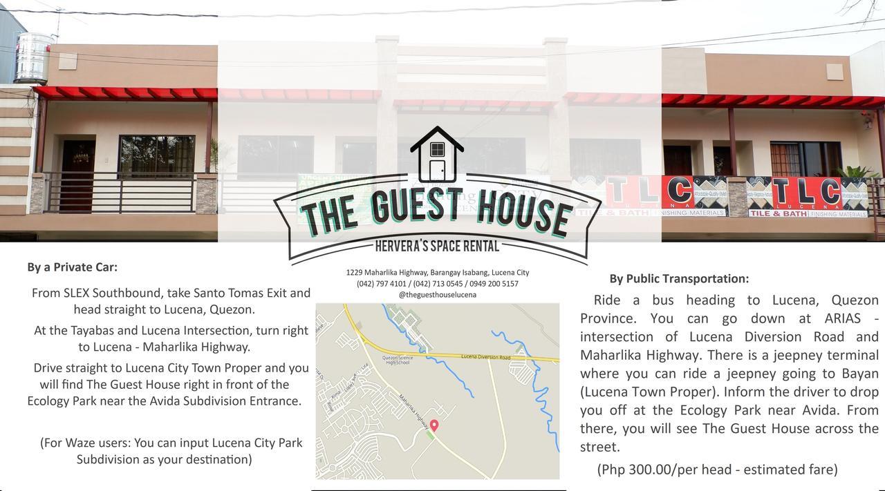 The Guest House Lucena Bagian luar foto
